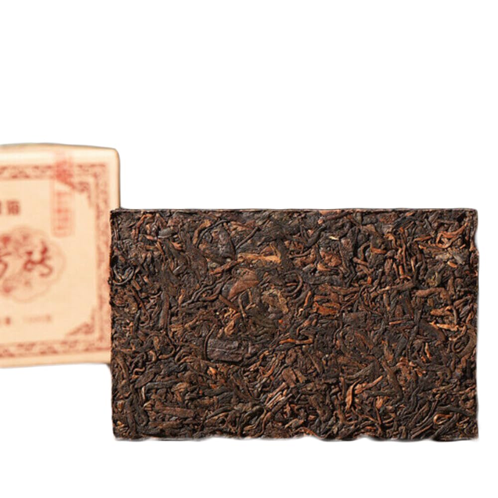 Menghai Ecológico Árbol Grande Pu-Erh Té Negro Orgánico Puerh Té Maduro Ladrillo 1000g
