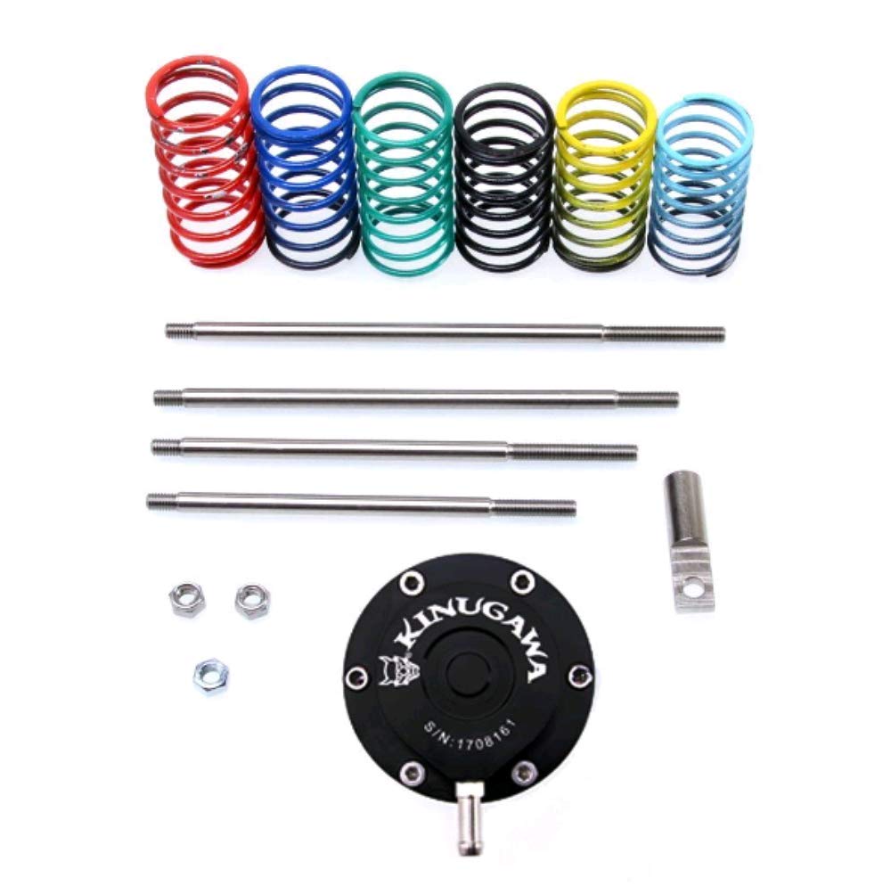 Universal Turbo Adjustable Wastegate Actuator w/ 6 x spring and 4 x Rod