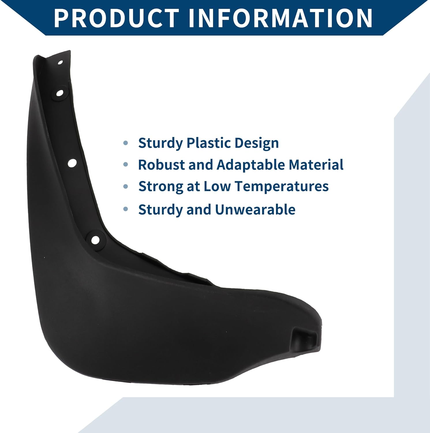 Mud Flaps Splash Guards W/Mount Accessories for BMW MINI COUNTRYMAN R60 2010-2016 Front and Rear Mud Guards 1 Set