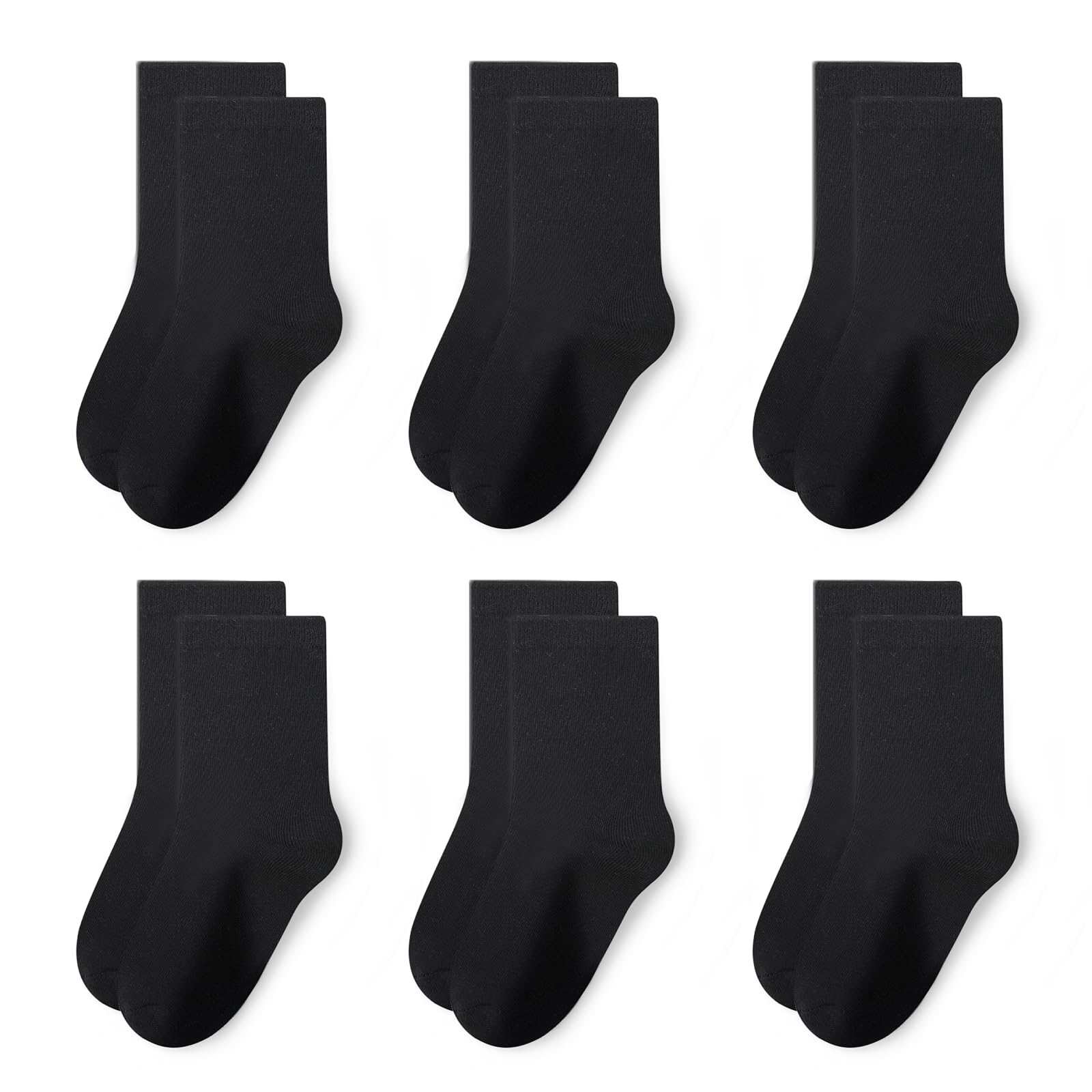 Baby Toddler Essentials Non-Slip Crew Socks for Unisex Boys Girls