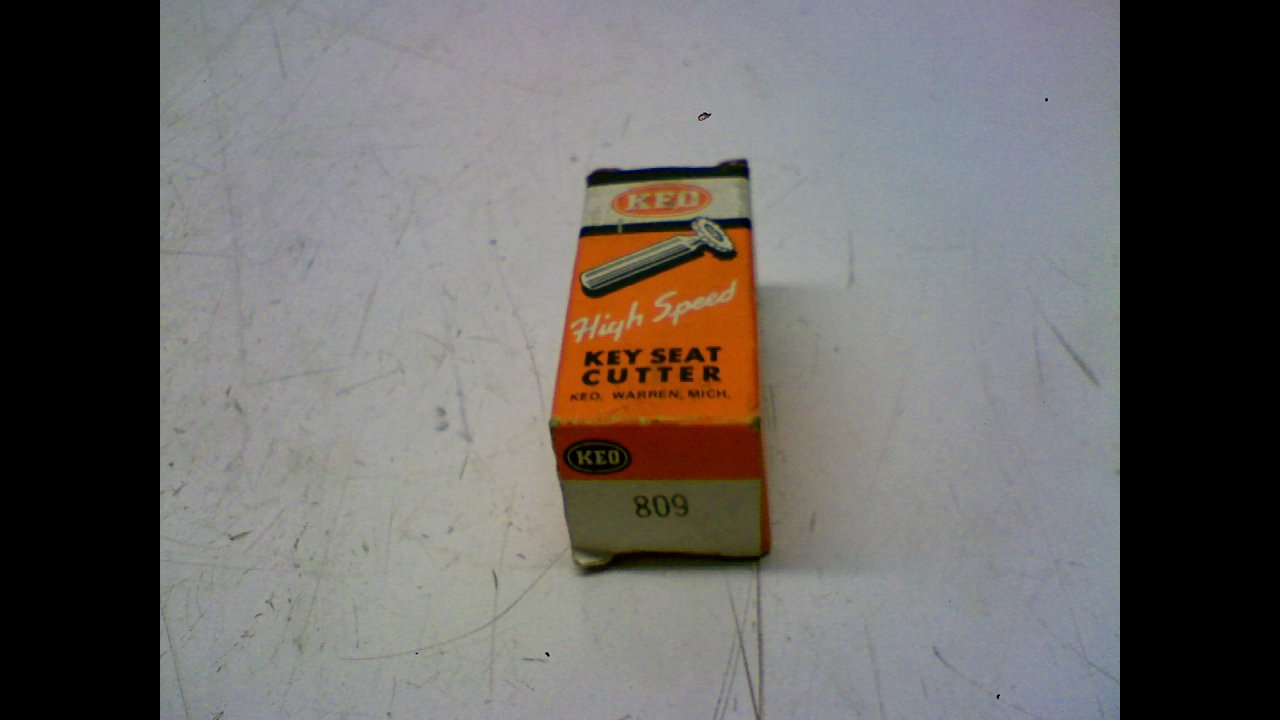 Keo 809 Keyseat Cutter Number of Teeth: 10 Cutter Diameter: 1-1/8In 809