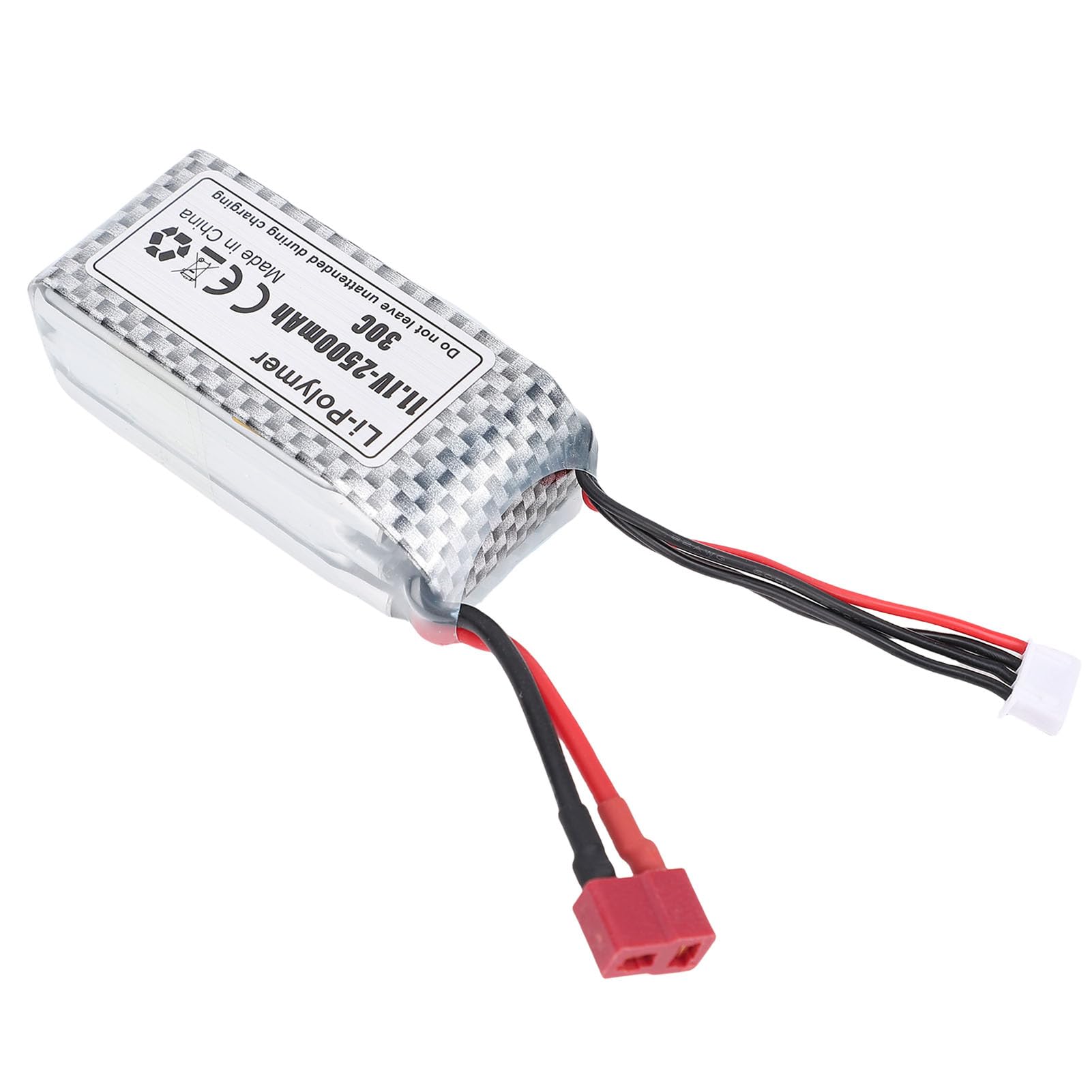 BRRNOO Batería 2500mAh 3S de Alto Rendimiento para Barco RC, con Conector