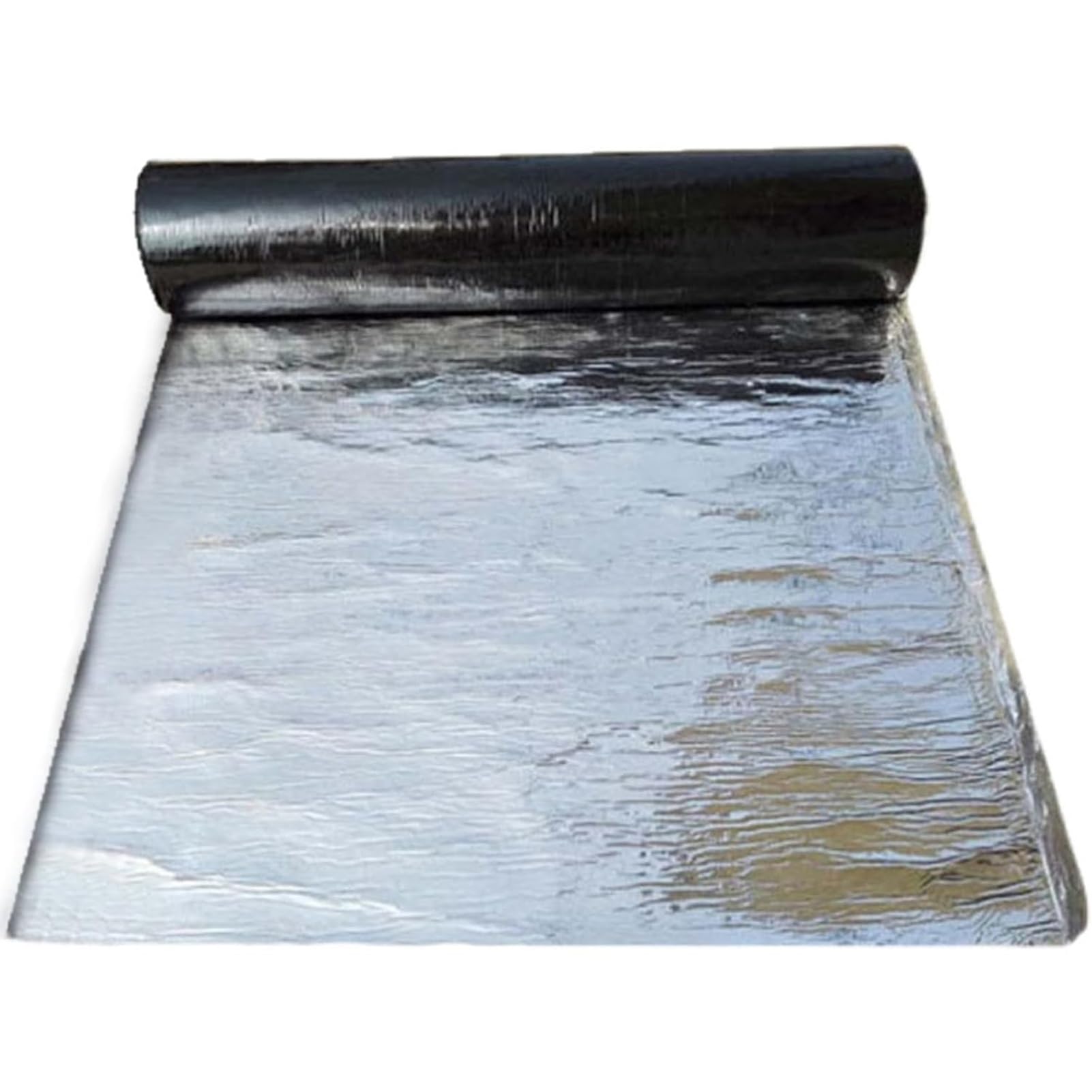 Samoprzylepna taśma asfaltowa z folii aluminiowej – wodoodporna taśma naprawcza dachu do pęknięć, rynien i otworów, trwała powłoka bitumiczna – 50 x 200 cm, idealna do użytku domowego i na zewnątrz