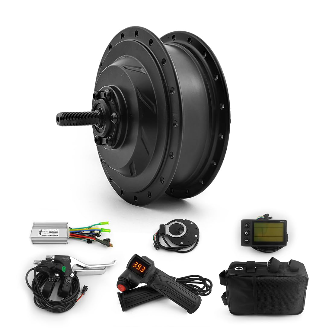 Amazon.co.jp: L-faster 36V 350W 48V 500W 高速自転車前輪駆動