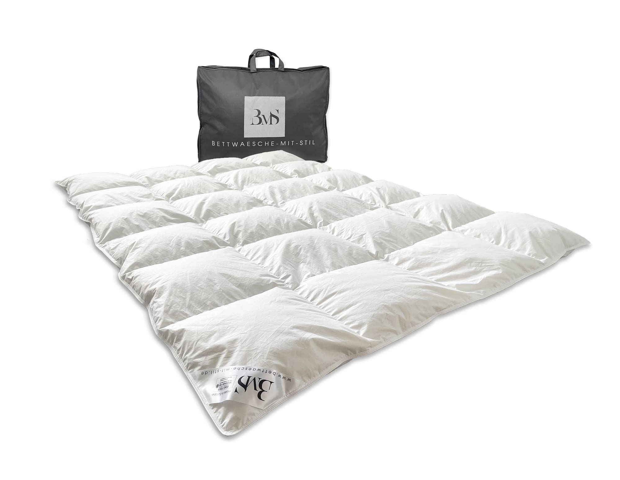 Daunendecke | 90% Daune 10% Feder | Winter (warm) 135x200 cm