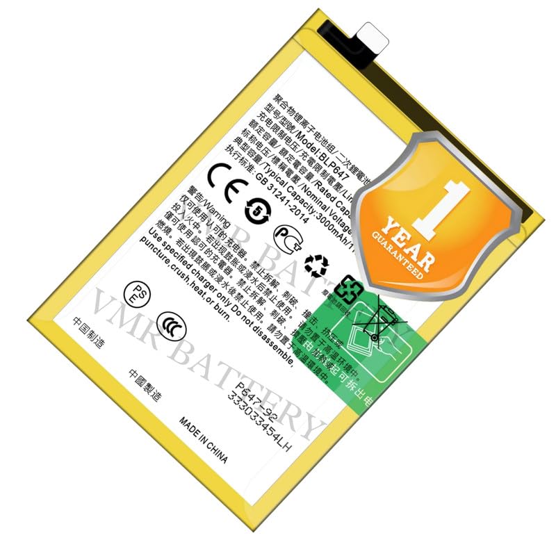 Image of Original BLP647 Battery Compatible for Oppo A79 4G (2017) - (3000mAh) - 1 Year Warranty K7