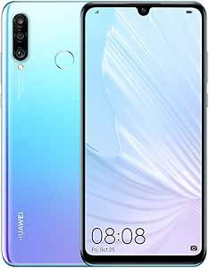 Huawei P30 Lite New Edition 256GB Handy, hellblau/violett, Breathing Crystal