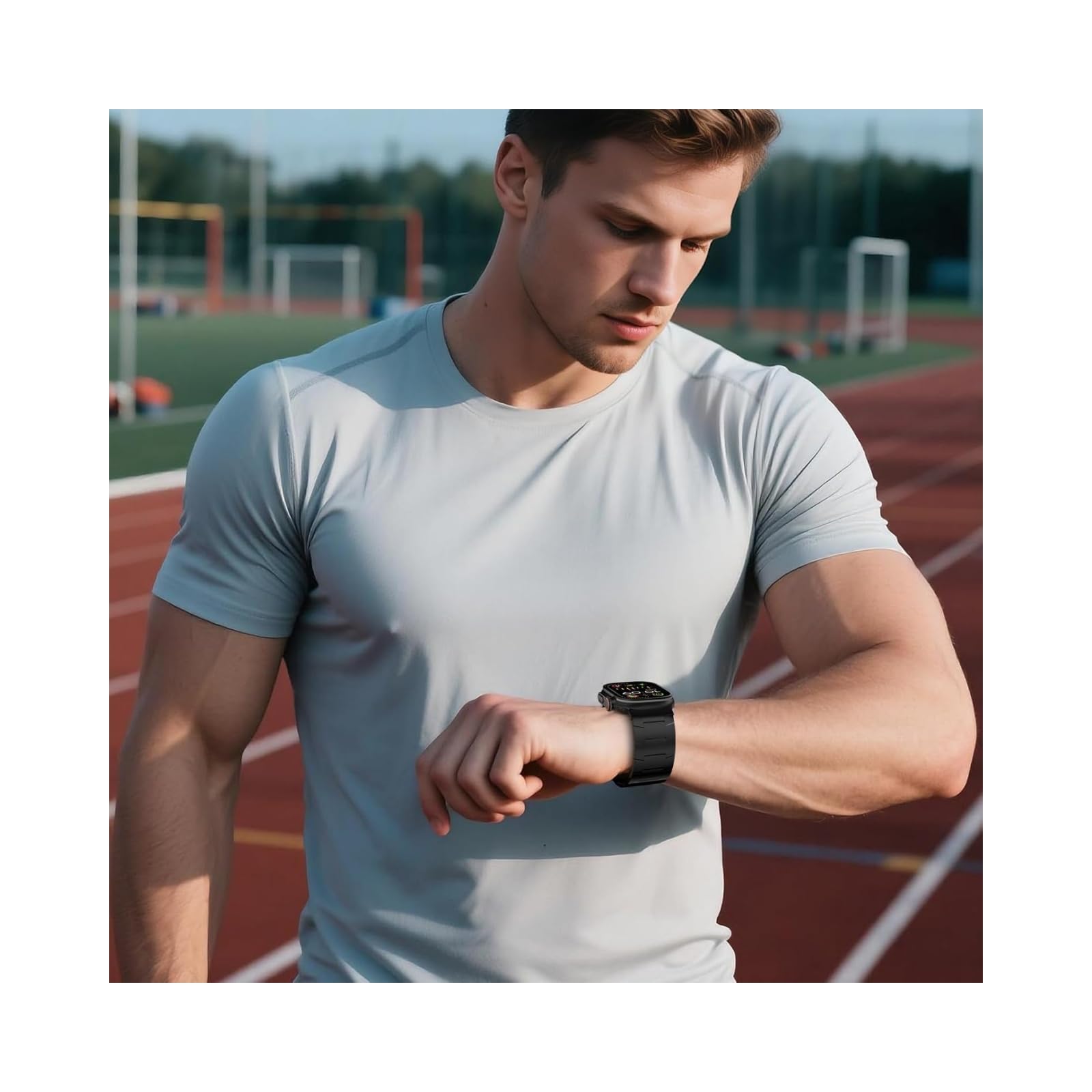 ACESTAR Titan Armband für Apple Watch Ultra 3/2/1 49mm