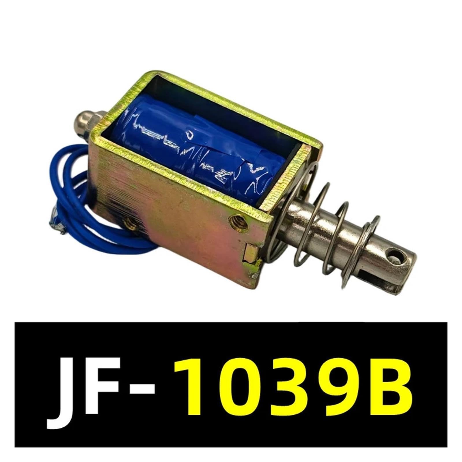 Électroaimant solénoïde linéaire JF-1039B 1040B 1050B DC 12V 25N 10mm(1050B,12V)