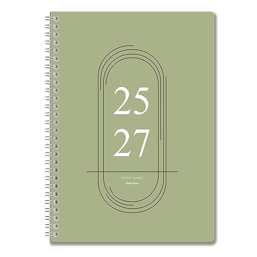 Monthly Planner 2025-2027, July 2025 - June 2027, 7" x 9", 2 Year Calendar 2025-2027 Monthly Planner, 24 month Calendar Perfect for School & Office