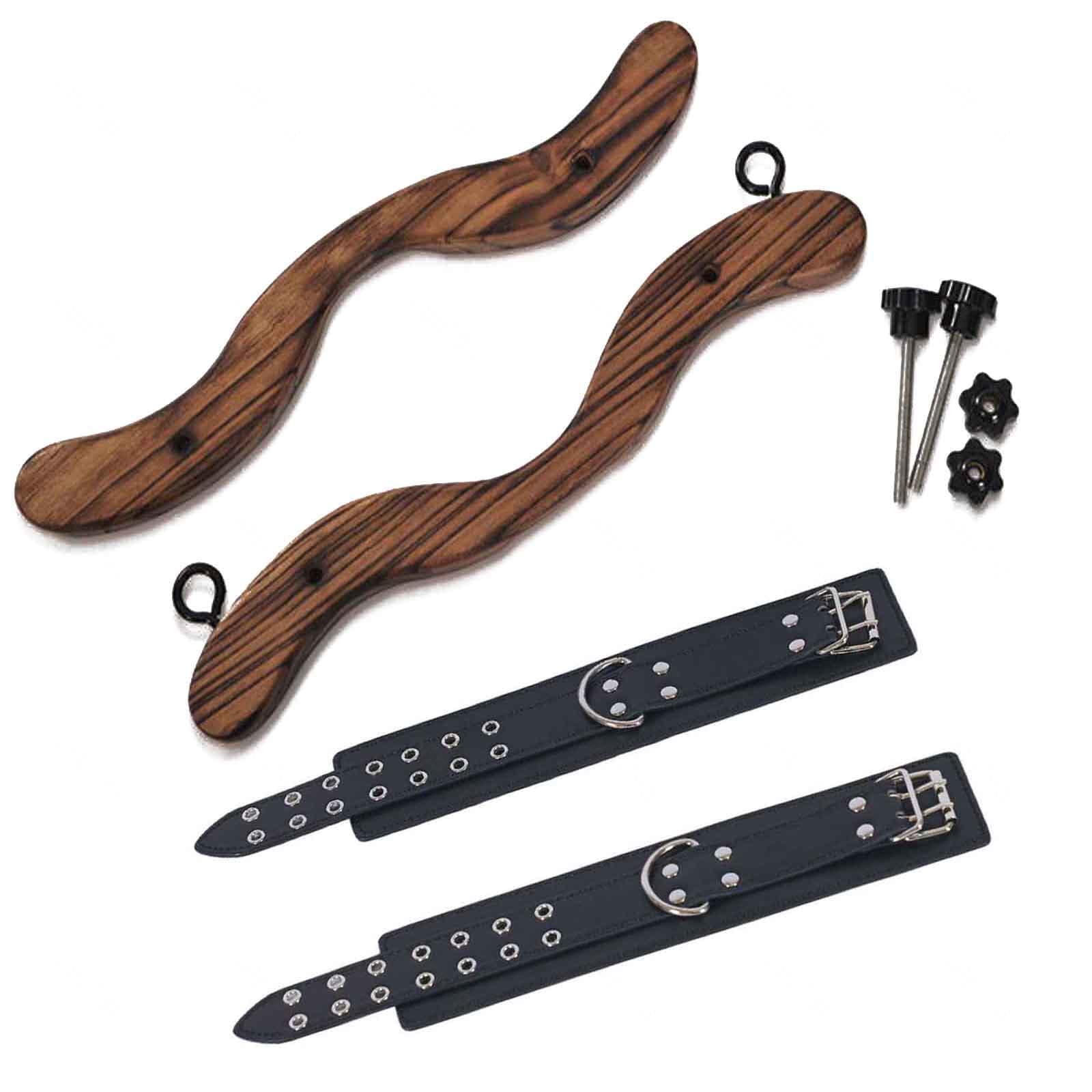 barre ecartement sexuelle bois bdsms set couple barre kit bdsm,G