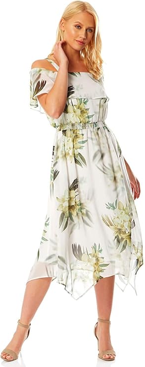 midi floaty dress uk