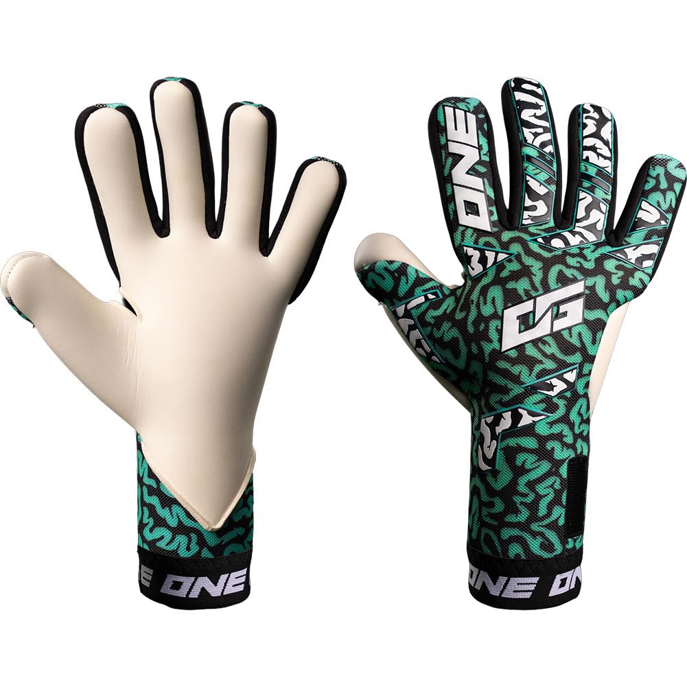 ONE OG1 Mentality Monster Neg Junior (strap inc.) Goalkeeper Gloves Size 5