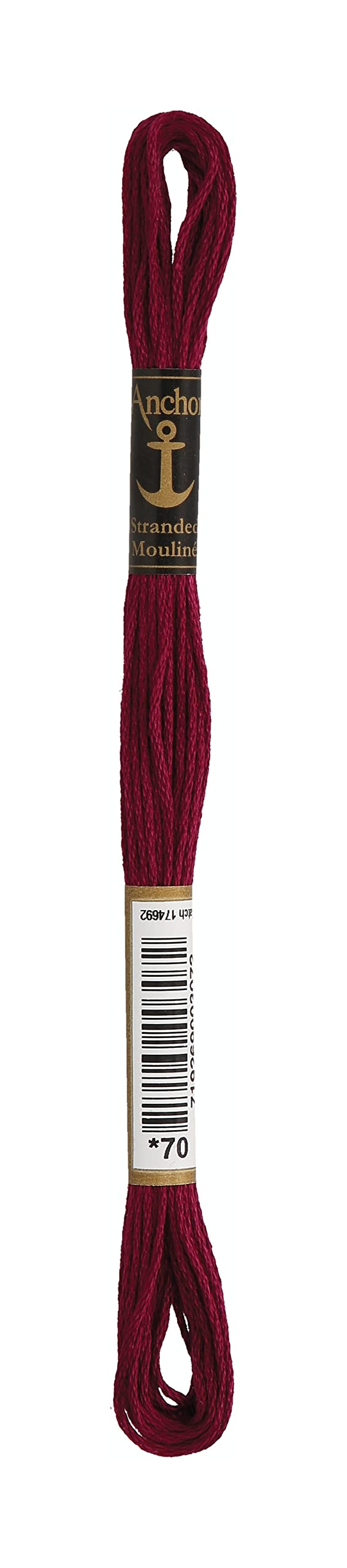 Anchor Maia Anchor Six Strand Embroidery Floss 8.75 Yards-Raspberry Dark 12 per Box
