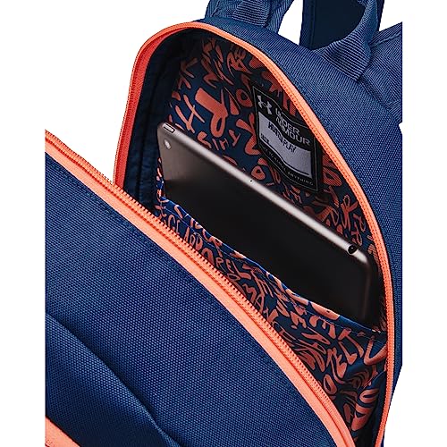 Under Armour unisex-adult Hustle Play Backpack, (426) Varsity Blue/Varsity Blue/White, One Size Fits Most3