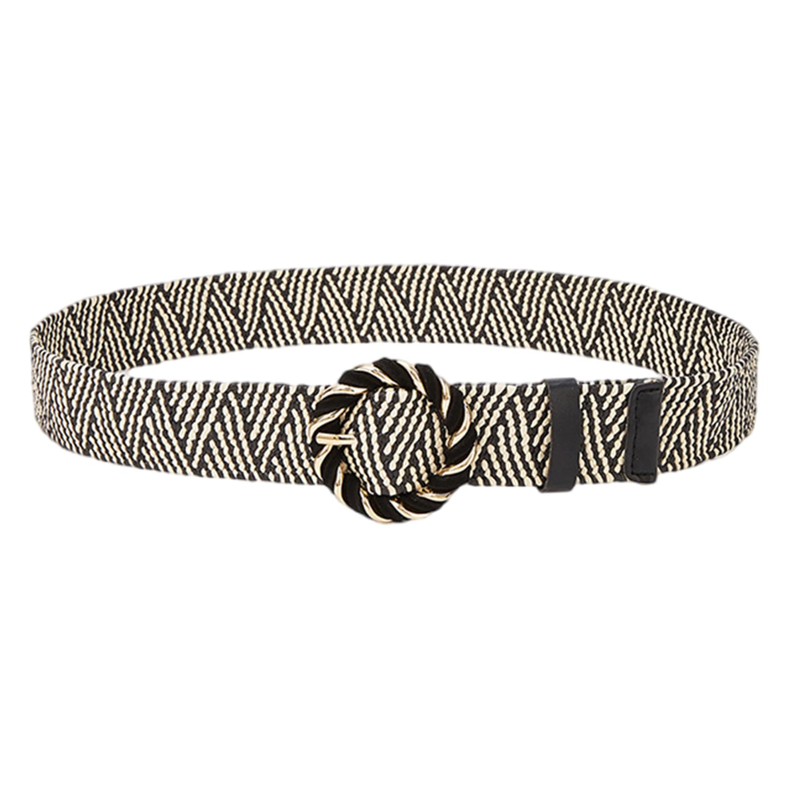 MICFENY Braided Waist Belt Woven Waistband for Wrap Dress Night Club Skinny Belt for Party Dancing Beach