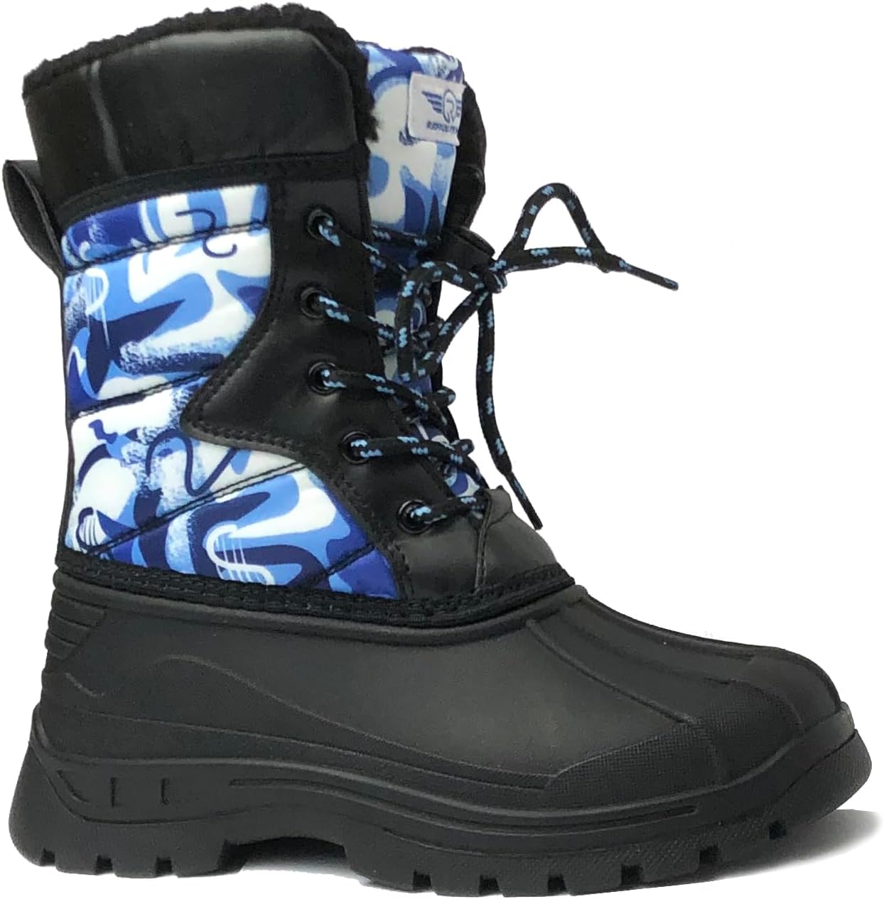 REDVOLUTION Girls Boys Unisex Snow Boots Slip-Resistant Waterpoof Winter Fashion Shoe (Toddler/Little Kid/Big Kid)