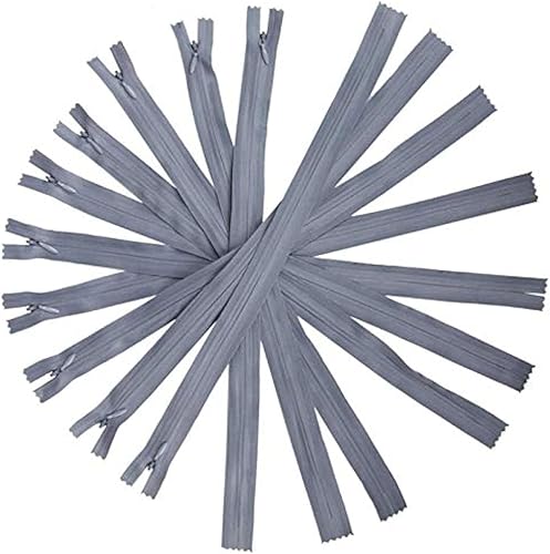 Miniatura 7 de 50 cremalleras largas de nailon invisibles para coser tú mismo, para coser en la espalda, cojín, accesorios de sastrería, herramienta de sastre