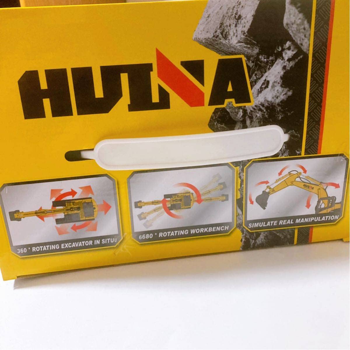 Amazon.co.jp: HUI NA TOYS ショベルカー 1/14 RCカー 2.4G ダイ