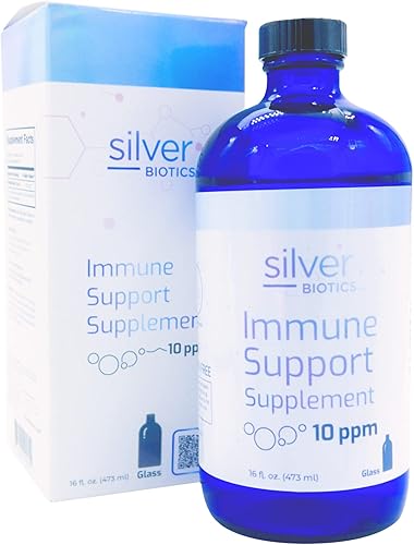 Miniatura 3 de Silver Biotics Multivalent SilverSol Technology Ag4O4 - Apoyo inmunológico de 10 PPM | Bio-Hacking Inmune Building Natural Support (botella de