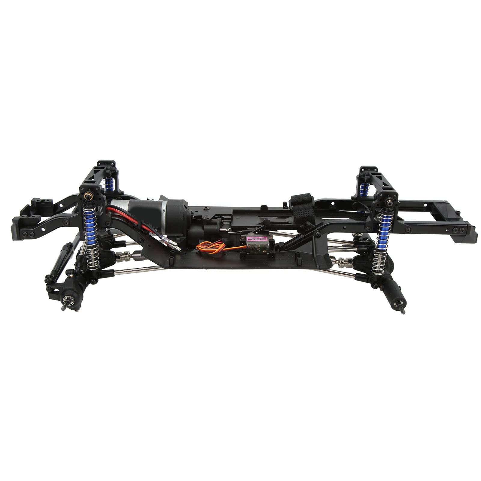 2 -prędkość podwozia podwozia podstawka pod osobą z silnikiem dla rozstawu osi Traxxas 313 mm 1/10 RC (Senza ruota)