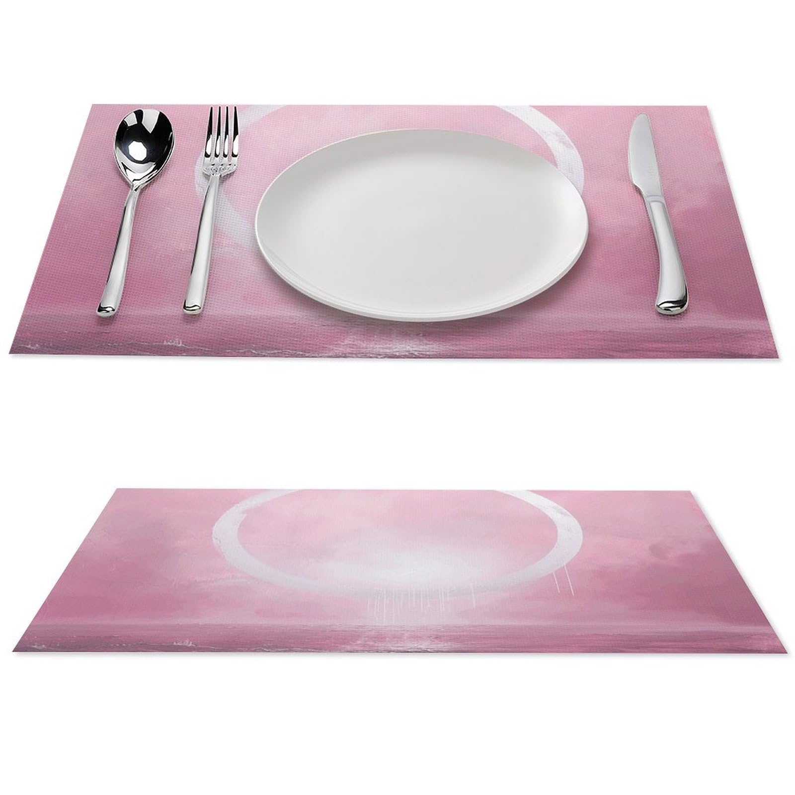 Sets de table imperméables en PVC pour éliminer les taches de table