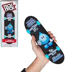 SUNNY, Tech Deck, Skate de Mão, World Industries - 12 cm