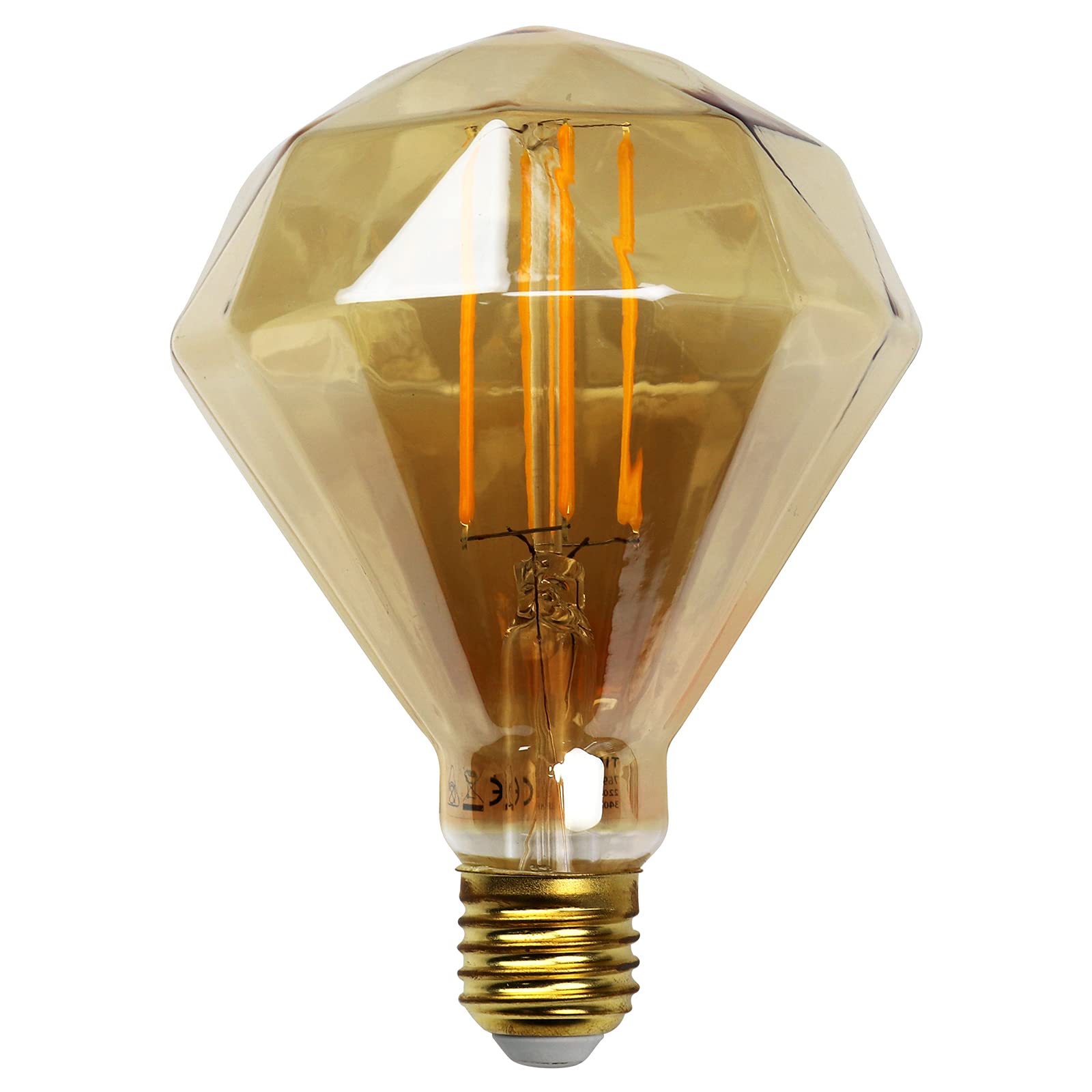 Time Gold Led 4W Cob Antik Diamond Led Filament E27 Lamp