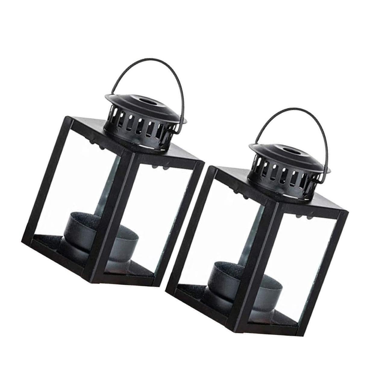 Zanthicia Antique Lantern Shape Candle Holder for Indoor Decor Patio Garden Home Party