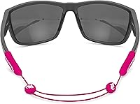 Vista 36 de Pilotfish - Correa de cable ajustable sin cola para lentes de sol y gafas (14 pulgadas, verde Hi-Vis)