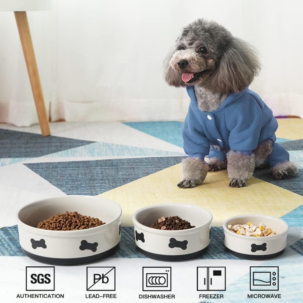 Stylish and Durable: Sweejar Ceramic Dog Bowls for Every Pup!
