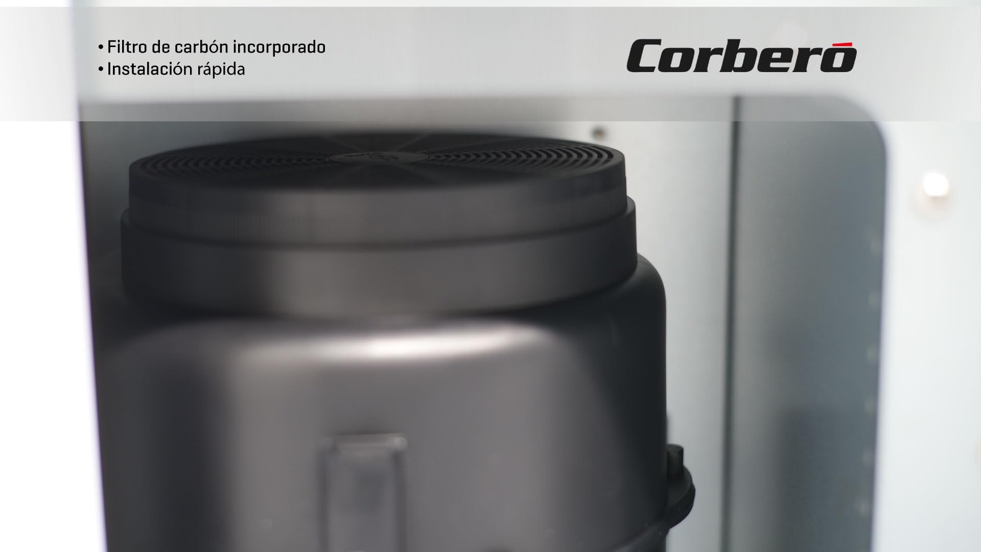 Cappa isola, 90 cm, portata 1000 m3/h, Inox, 3 velocità, filtro alluminio 3 strati, filtro carbone, efficienza energetica A++
