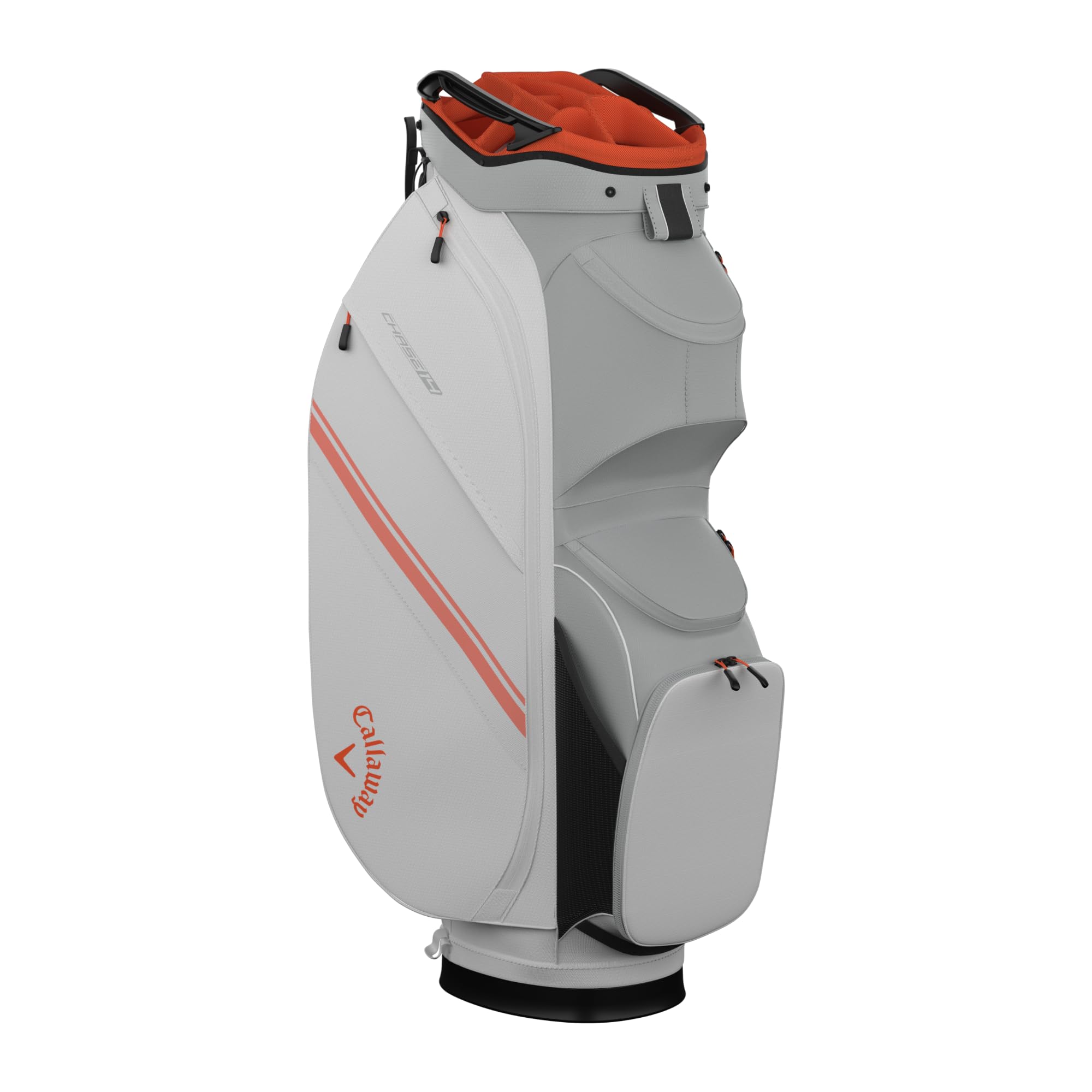 Callaway Golf Chase torba na 14 wózków, 2025, biały/srebrny/pomarańczowy