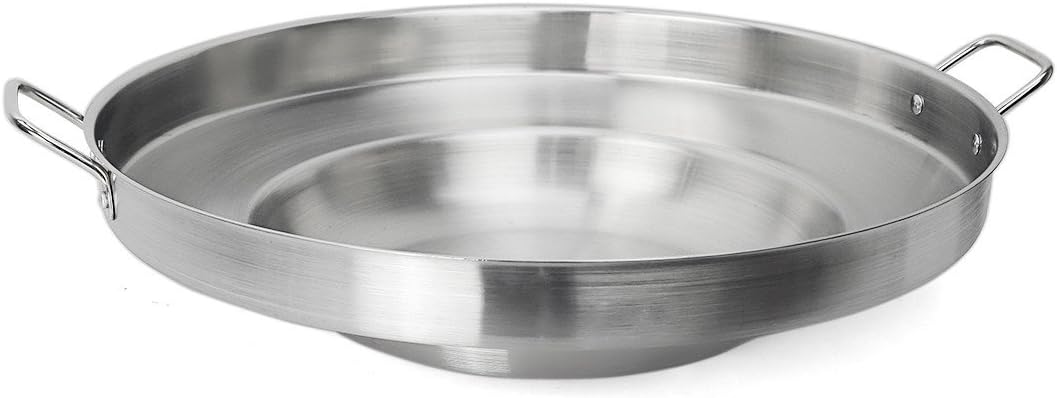 Comal - Professional Grade Stainless Steel (22" Concave Stainless Steel)