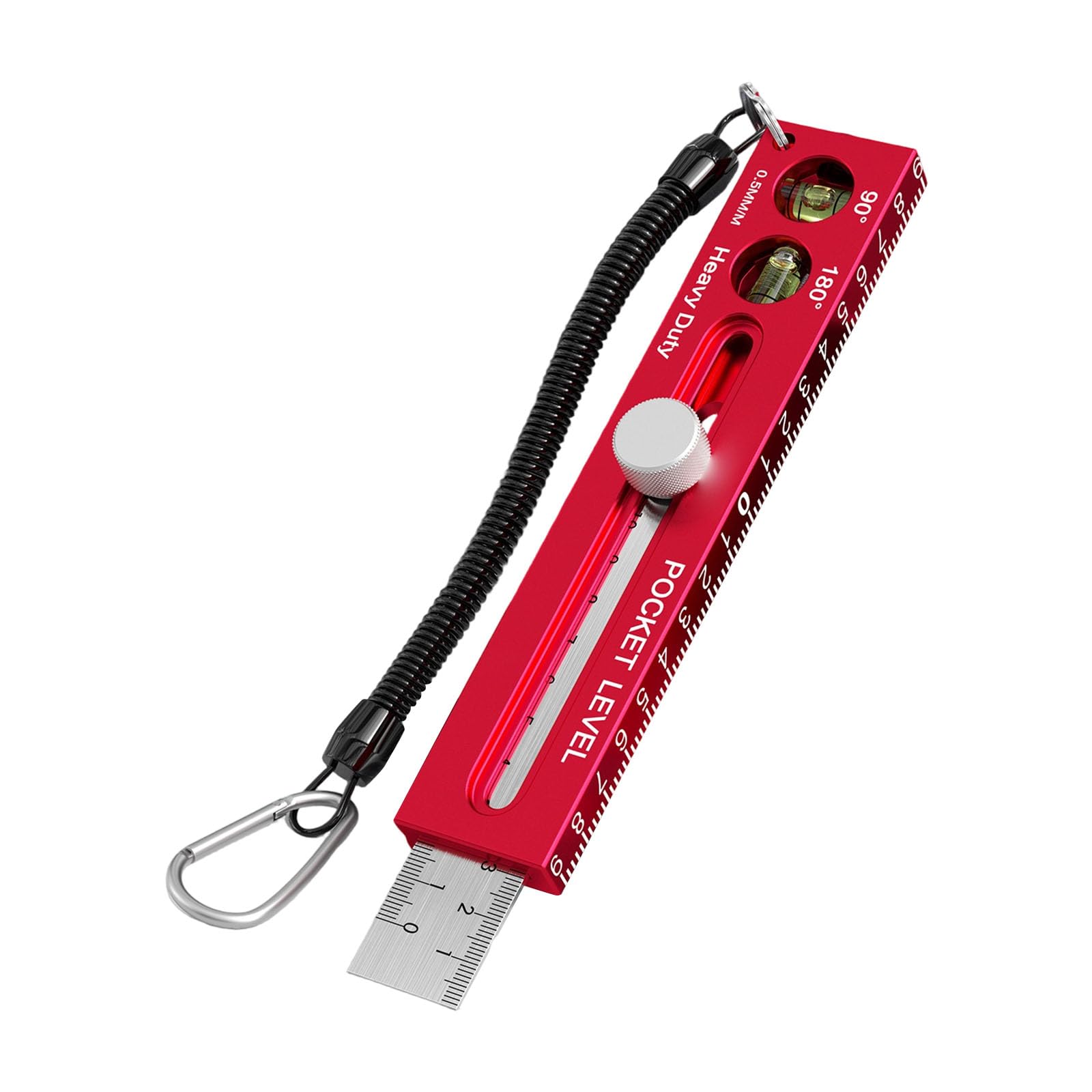 Ordinaryone B Duty Marking Protractor Multiple Angled Ruler Foldable Depth Measuring Tool Gauge For Woodworking Aluminum Measuring King