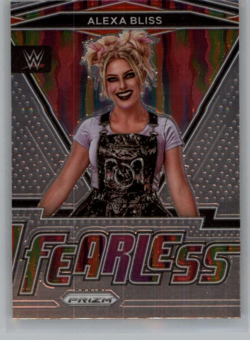 2022 Panini Prizm WWE Fearless 5 Alexa Bliss Raw Official