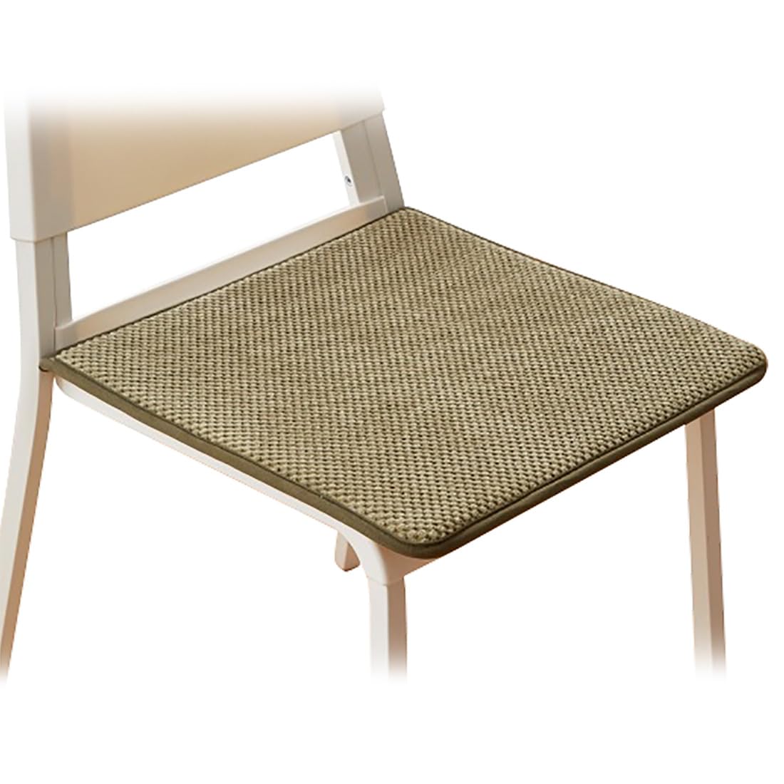 LSAfhDYG Corduroy|Comfort Sponges Filling Seat Pads Non-Slip Bottom(Grass Green,45x45cm)