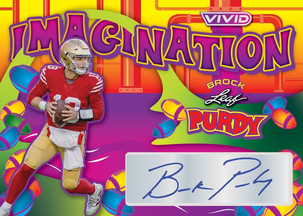 2023 Leaf Vivid Football Hobby Box