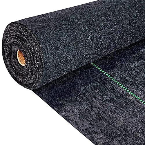 [ 5.8oz 4ft x 300ft ] Weed Barrier Landscape Fabric Weed Blocker Cover Outdoor Gardening Weed Control Mat Heavy Duty Durable Garden Driveway Ground Cover Weed Cloth Geotextile Fabric (4ft x 300ft)