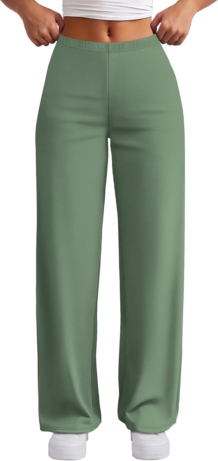 Dress Pants for Women Loose Yoga Leggings Wide Leg Work Casual Pants