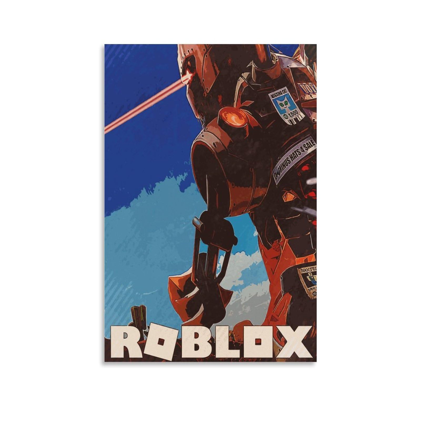 Mooie Roblox kunst op canvas, behang en meer