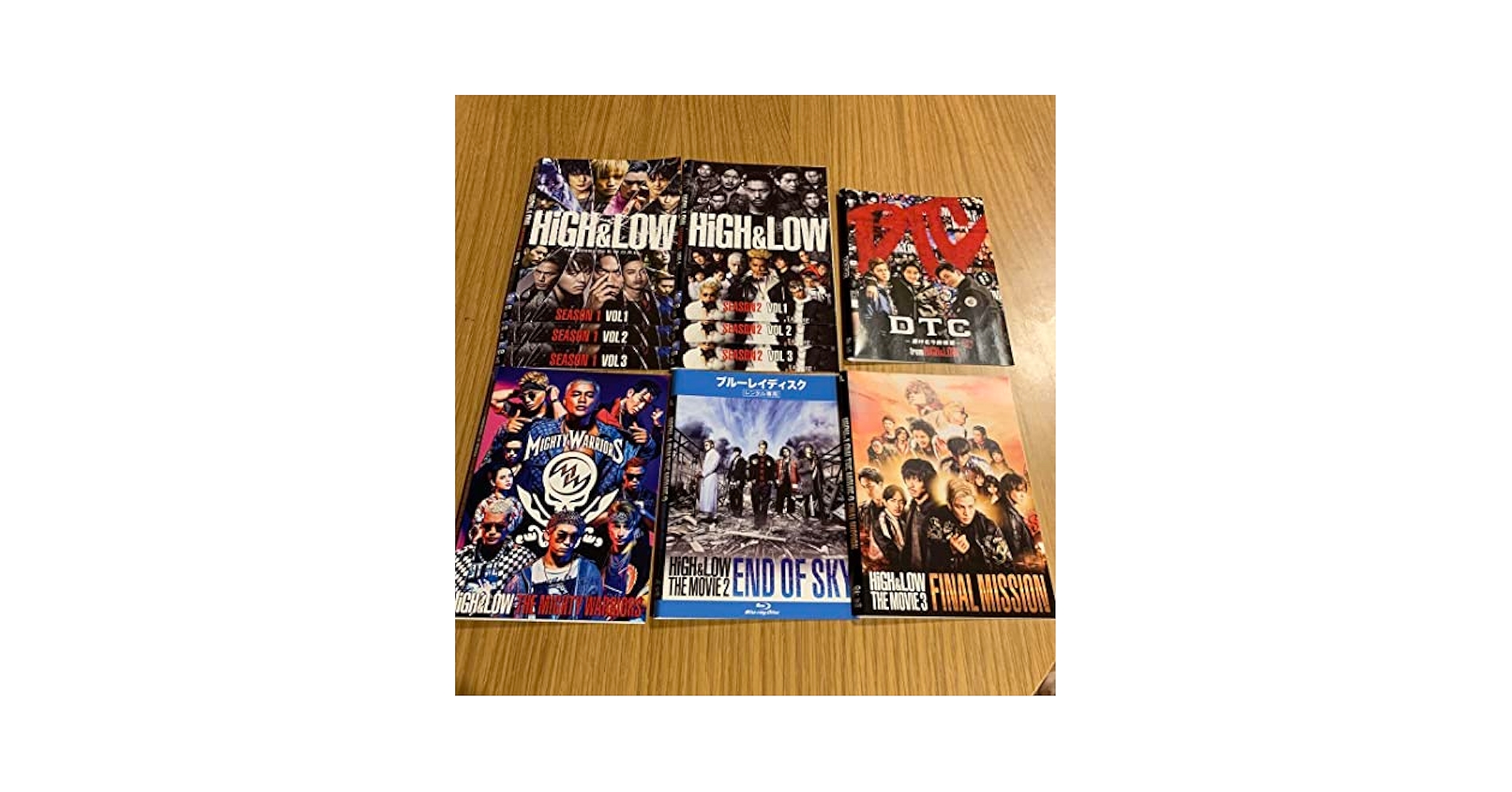 HiGH &LOW SEASON 1とSEASON 2DVDセット 815BFtuMn0L.jpg