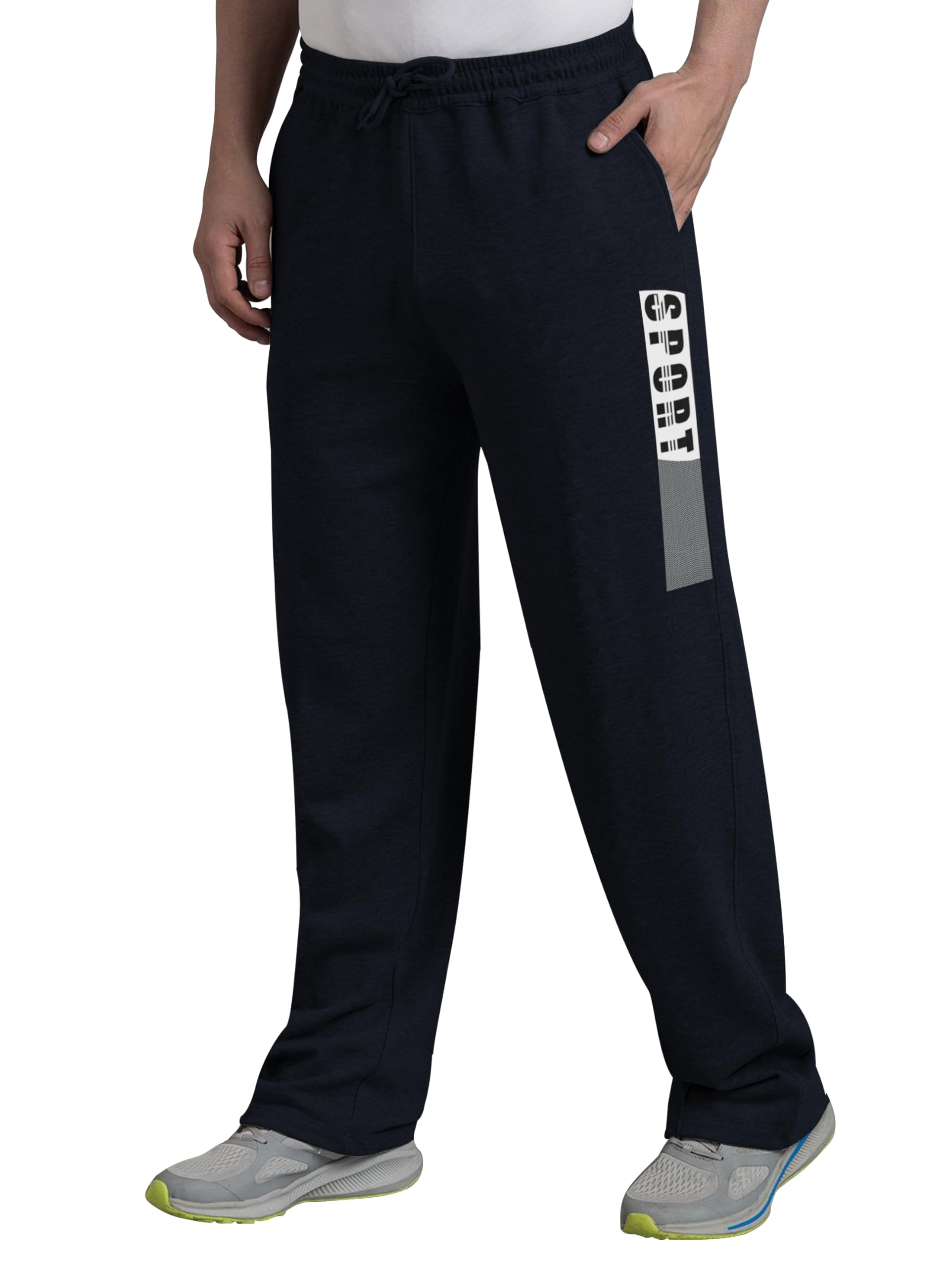 West Gate Clothing Plus Size Men's Regular Fit Trackpants | Mens Track Pants | Track Pant for Men | Men Stylish Trackpant | Sport Print | 2XL,3XL,4XL,5XL-picture-21