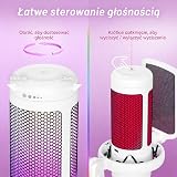 Mikrofon USB do gier TONOR TC310+ z regulowanymi trybami RGB i jasnością, idealny do strumieniowego nagrywania podcastów, studia nagraniowego na YouTube. Kompatybilny z komputerem,Maciem Biały