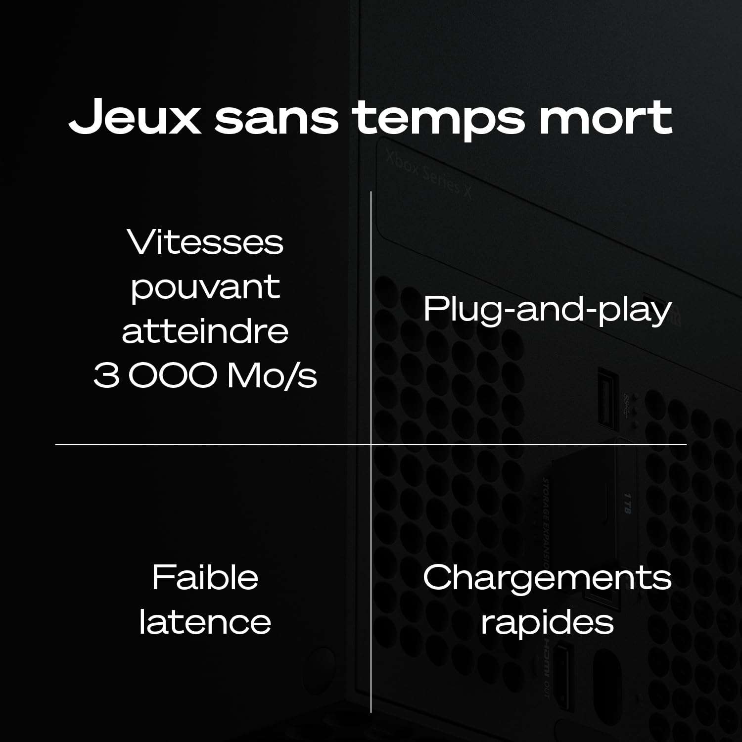 Seagate Expansion Card 2 To NVMe SSD pour Xbox Series X|S Plug and Play officiel