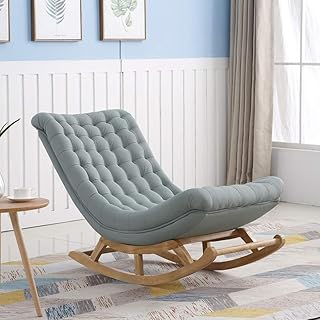 HZH Cadeira de balanço Cadeira de praia Lazer em casa Sofá Cadeira Grávida Cadeira de balanço Varanda Jardim Pátio Espreguiçadeira à beira do lago Espreguiçadeira para sesta Espreguiçadeira Cadeira de