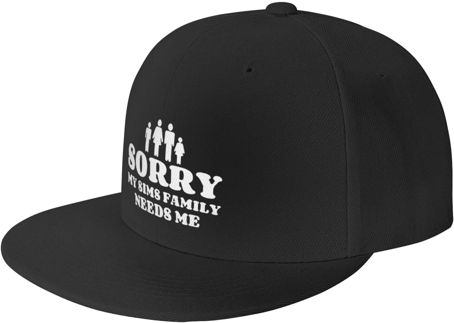 Cap Sorry, My Sims Family Needs Me Baseball Cap Personalised Trucker Hat Outdoor Dad Hat for Adult, Boys, Men
