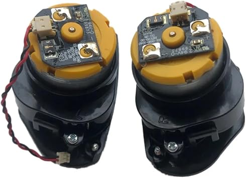 Side Brush Motor. Compatible for SilverCrest SSRA1 DEXP LF800 Brushes Engine Brush Motor Replacement Robotic Vacuum Cleaner AccessoriesL and R