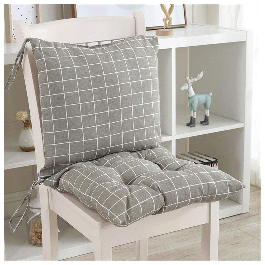 Coussin de chaise avec dossier confortable pour fauteuil et salon de jardin terrasse
