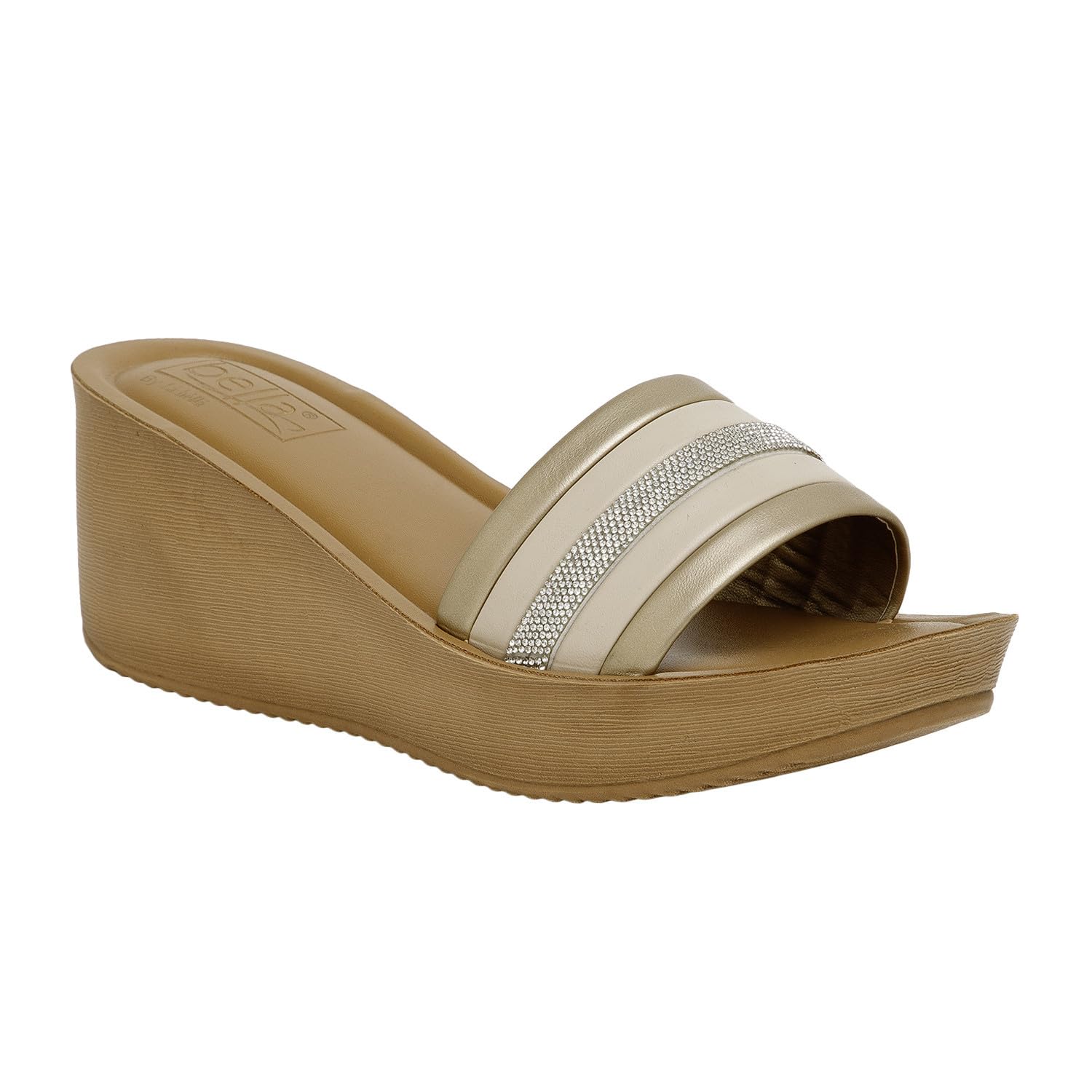 BELLA by Labella Womens Fashion Platform Slip-On Sandal – Comfortable, Lightweight, Slip-Resistant, Breathable – Ideal for Casual and Office Wear KW-HS-24000076Cream5 (B0D1KG1LPV) Amazon Price History, Amazon Price Tracker